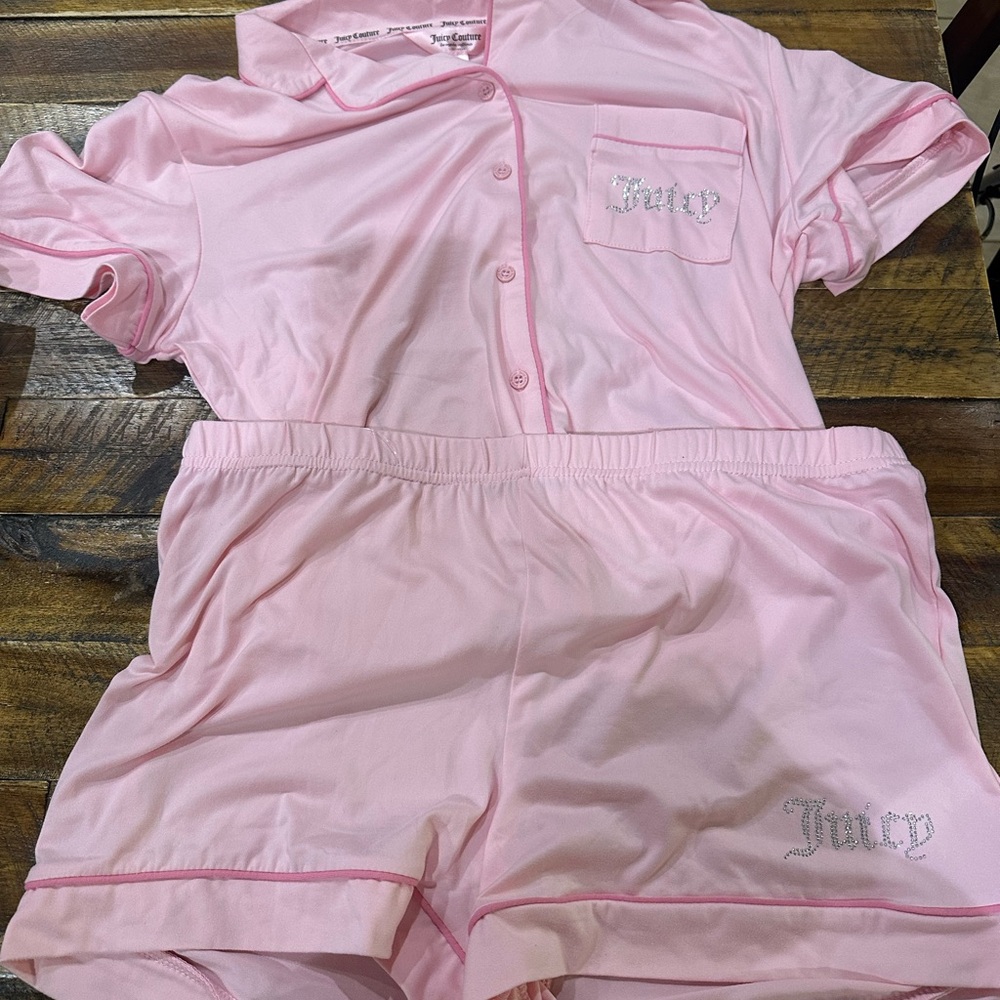 Juicy Couture Pink Pajama Set